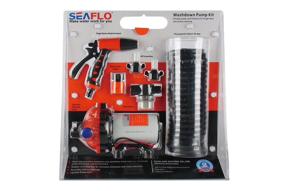 Washdown Pump Kit 12V 5.0Gpm 70PSI