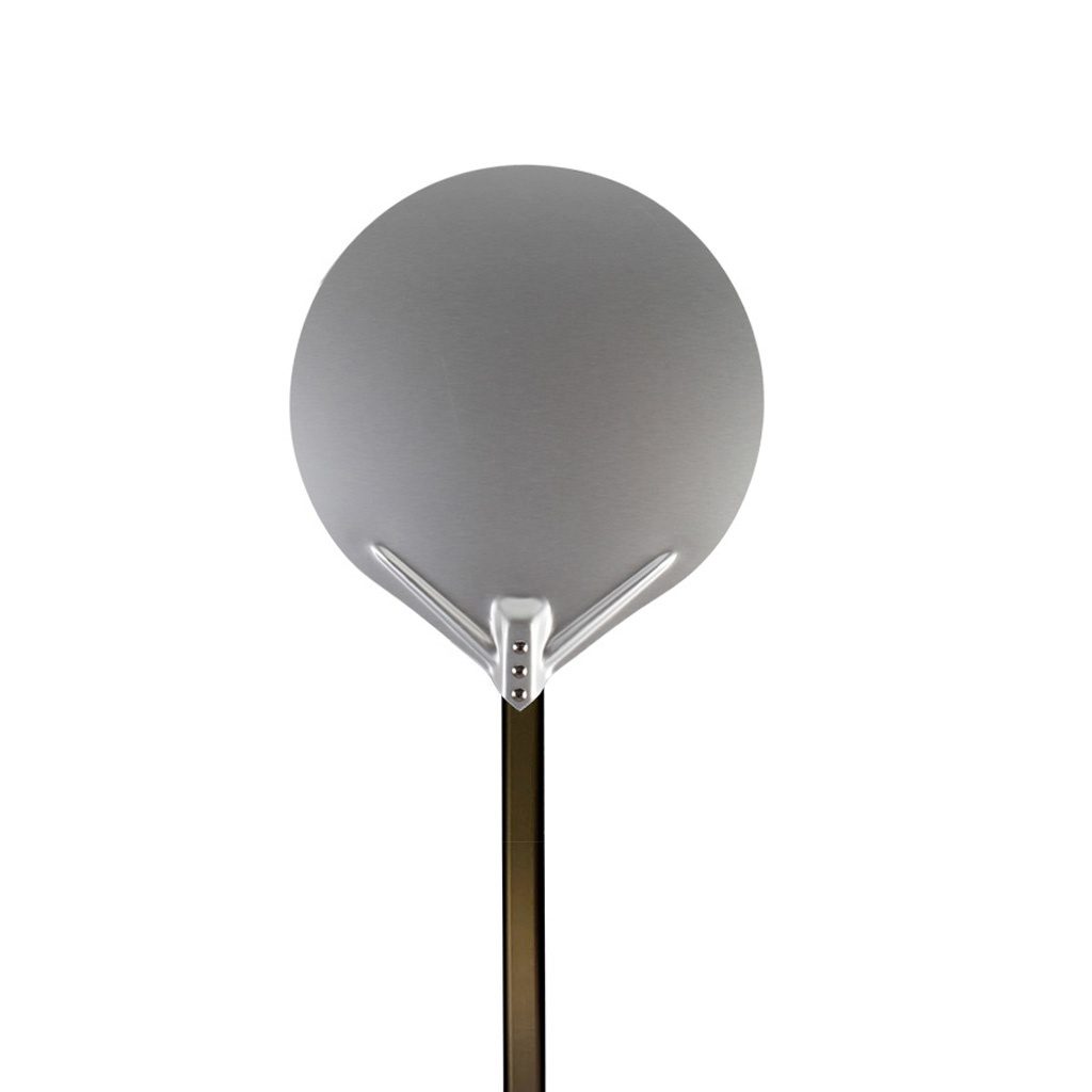 Round Perforated Pizza Peel With Handle