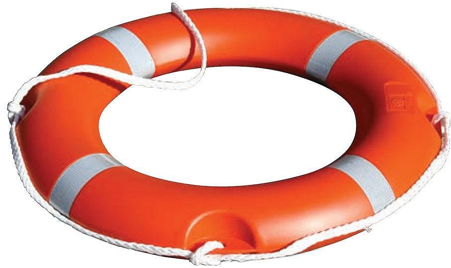 عوامة نجاة برتقالية من البولي إيثيلين