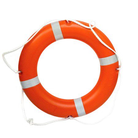 عوامة نجاة برتقالية من البولي إيثيلين