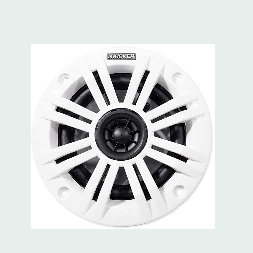 Kicker Coaxial Speaker Tweeter Charcoal 45KM44