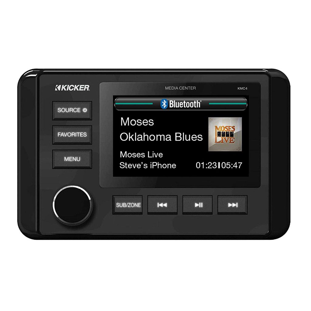 Marine Dual-Zone Media Center 46KMC4