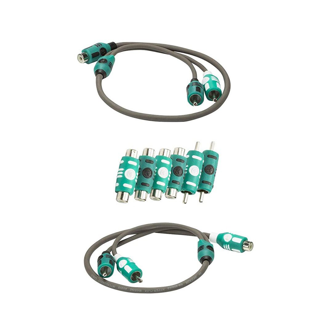 KICKER 47KMIY Marine Series Y-Adapter Interconnect