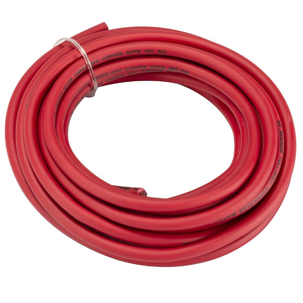 سلك طاقة كيكر مارين 8AWG أحمر