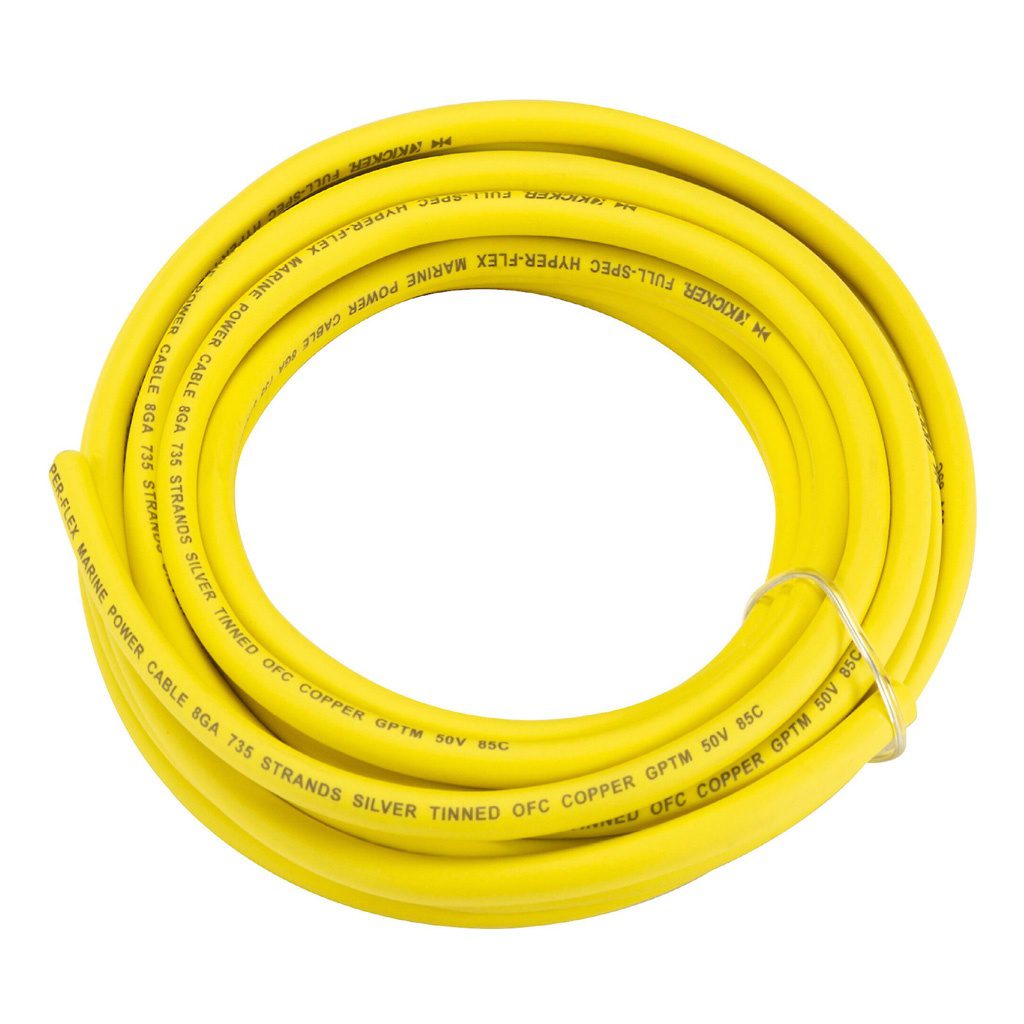 سلك طاقة كيكر مارين 8AWG أحمر