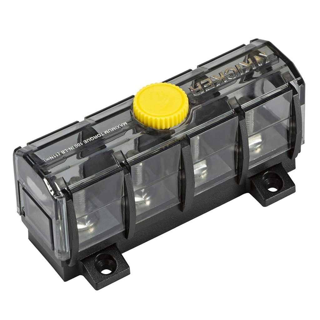 KICKER 47KMDB3 ABYC Compliant Ground Distribution Block