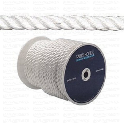 Polyster Superior White 8MM per Mtr