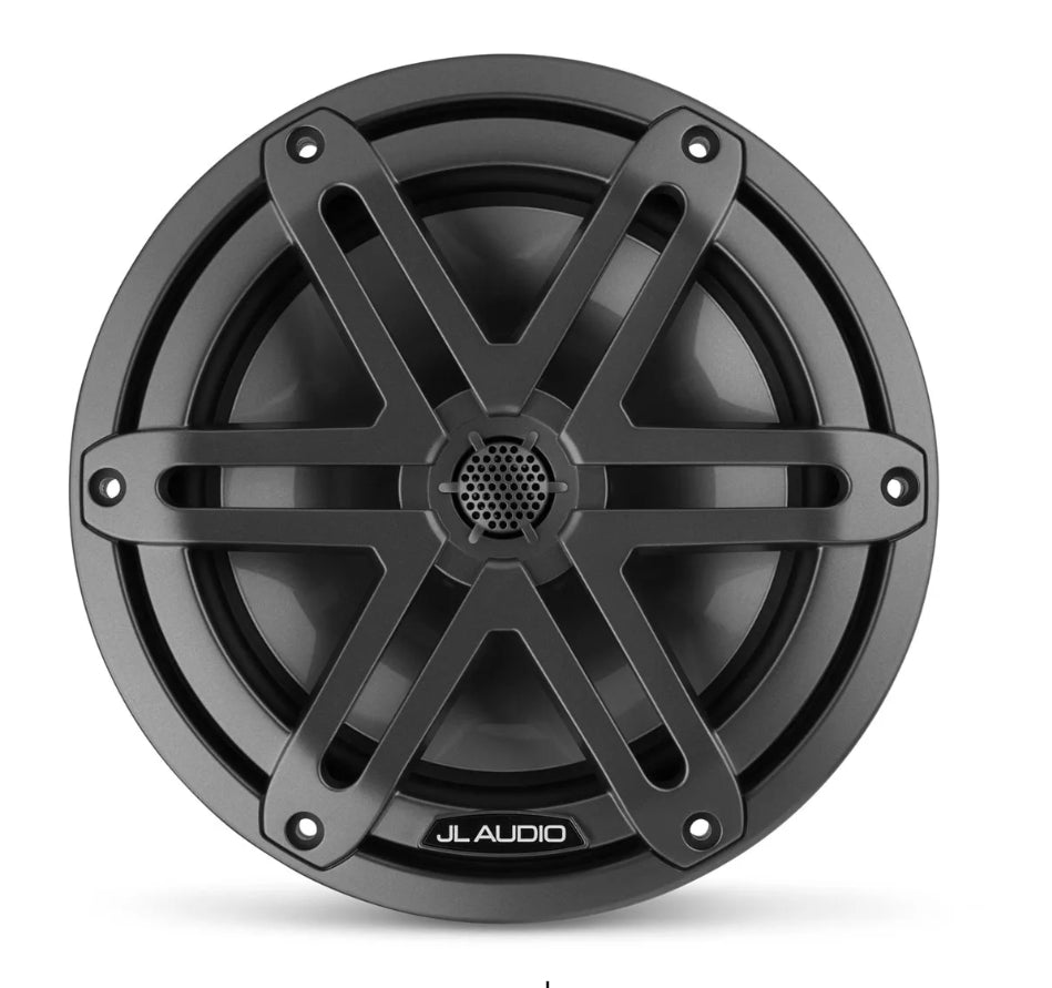 JL Audio® M3 Marine Speakers 7.7" with Gray Sport Grille