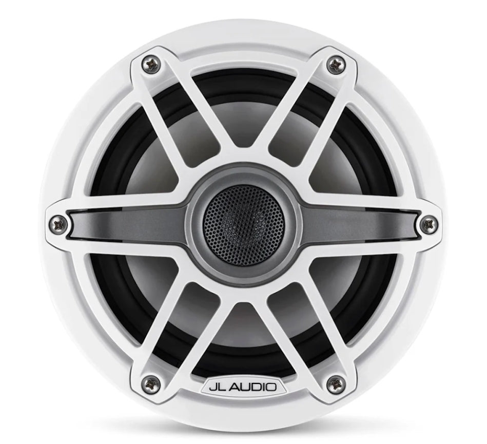 JL Audio® M6 Marine Speakers 6.5" with White Sport Grille (M6-650X-S-GwGw)