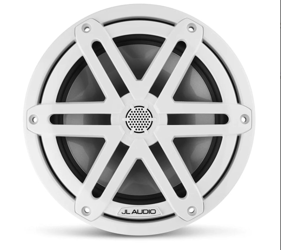 JL Audio® M3 Marine Speakers 7.7"with White Sport Grille (M3-770X-S-Gw)