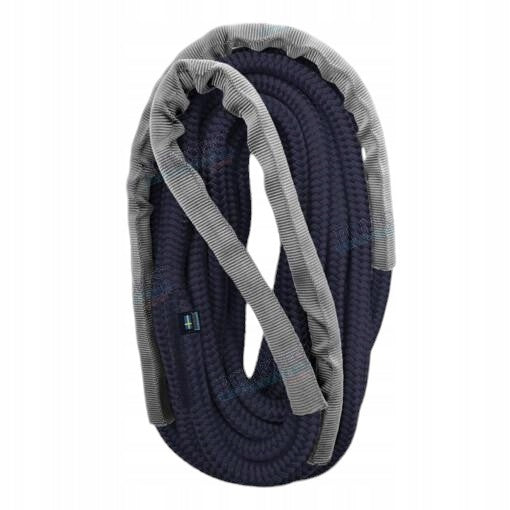 PolyRopes Storm X Navy Mooring Line with Reinforced Eye – 14 mm × 6 m