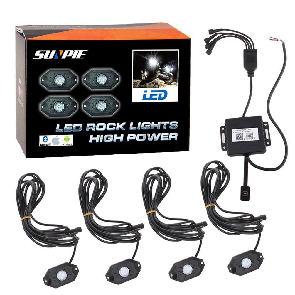 ضوء هزاز LED مع تحكم بلوتوث