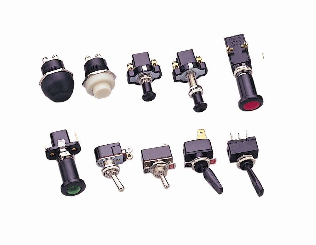 AAA Marine 2-pole toggle switch with nameplate AAA-10245