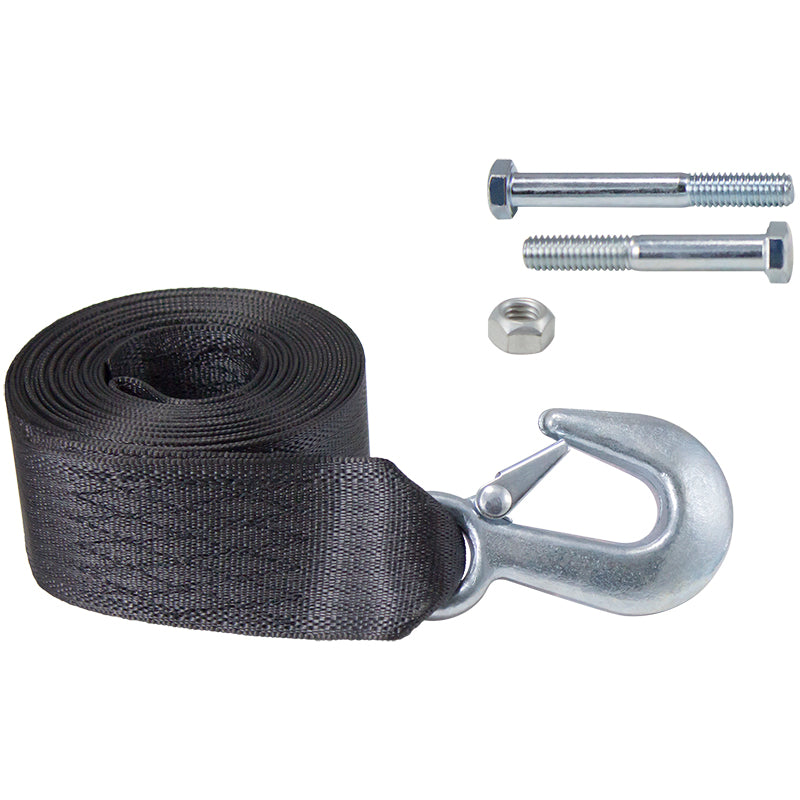 Dutton-Lainson 24270 15-foot winch strap with hook