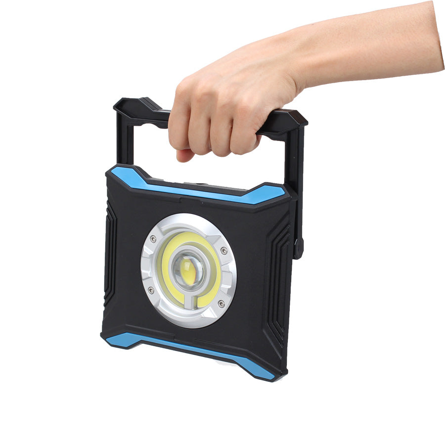 Portable Flashlight HandHeld USB Charging Cob Led Work Light For Car,Camping, Emergency