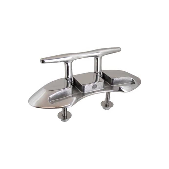 Sea-Dog Line 041404-1 stainless steel folding stud-mount cleat