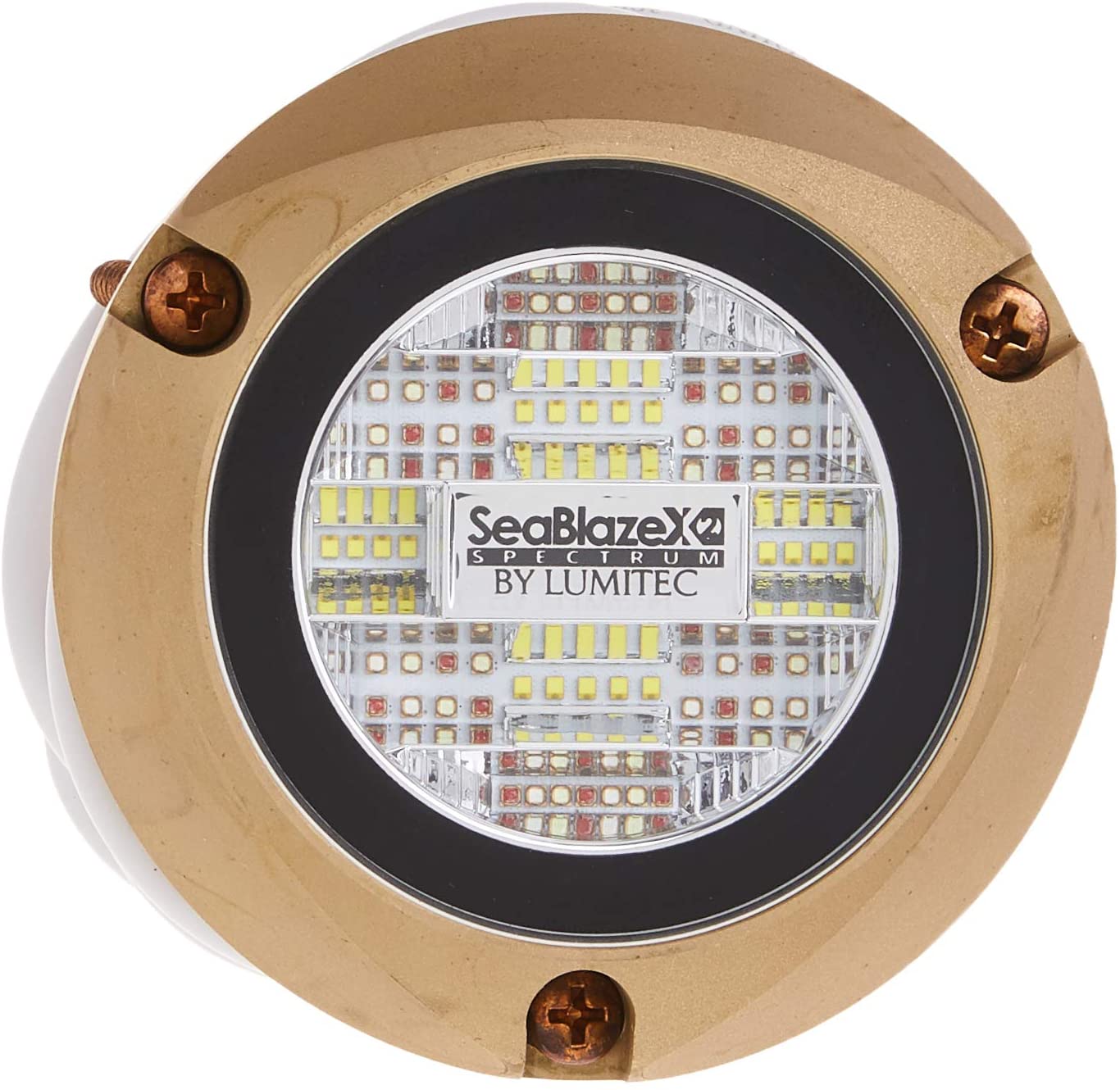 مصباح Lumitec SeaBlaze X2 تحت الماء، برونزي، ألوان الطيف RGBW