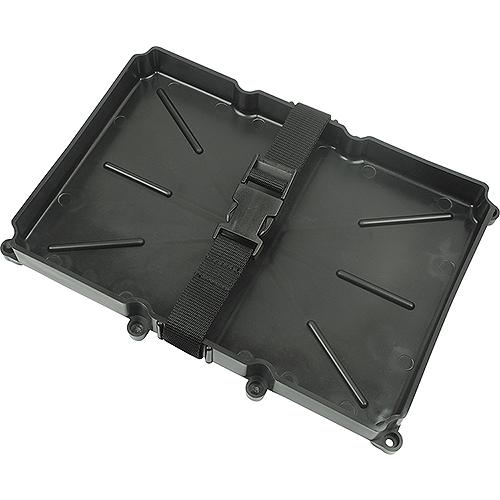 Seachoice 22034 narrow Group 24 battery tray with hold-down strap