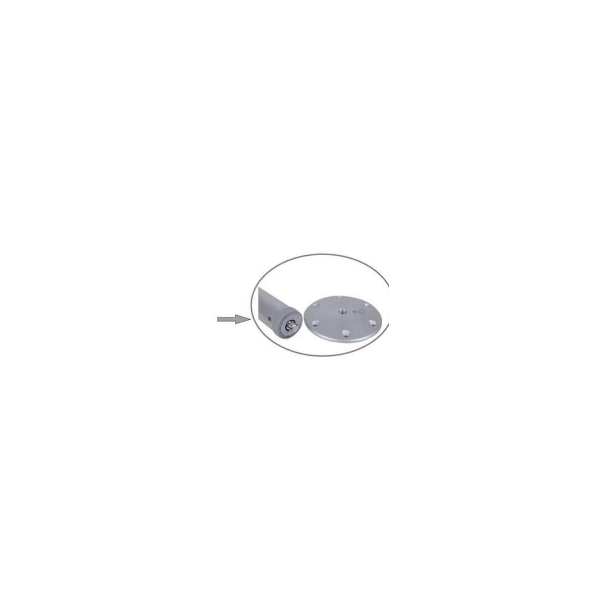 ESM 189927-1 anodized threaded-lock table base