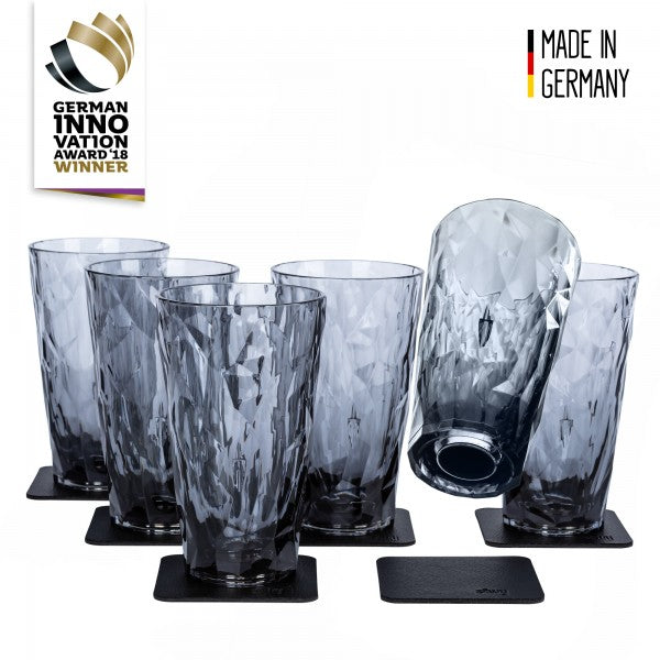 Magnetic Plastic Glass LONGDRINK