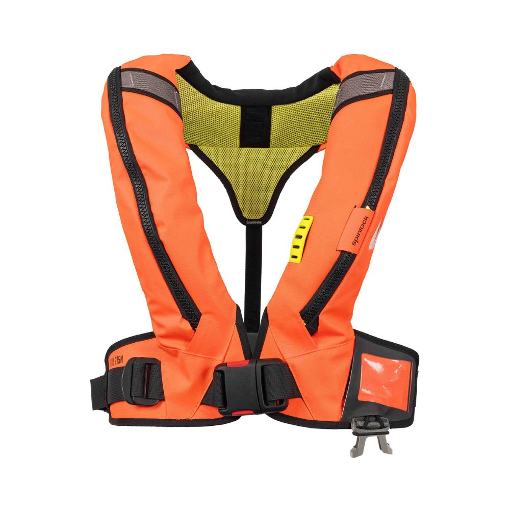 Spinlock DURO 275N fluro orange front-closure inflatable lifejacket DW-LTDFC/A275FO