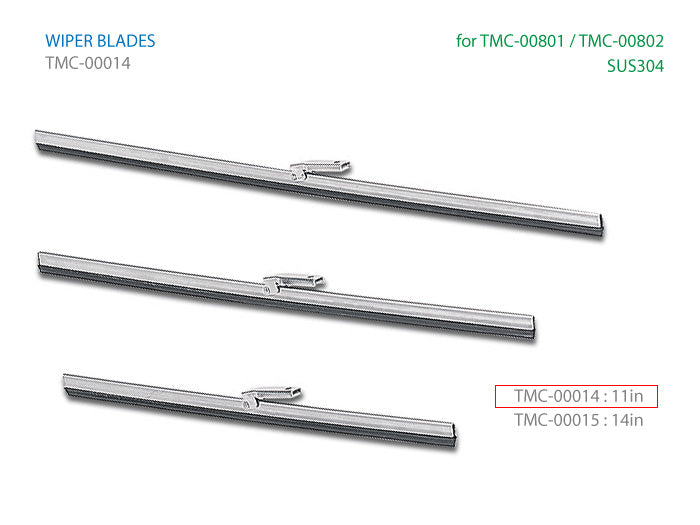 TMC 00014 11-inch SUS304 marine wiper blade