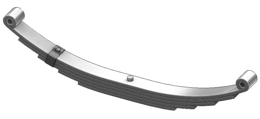 UNA-052 5-Leaf Double-Eye Trailer Spring – 2,500 lb