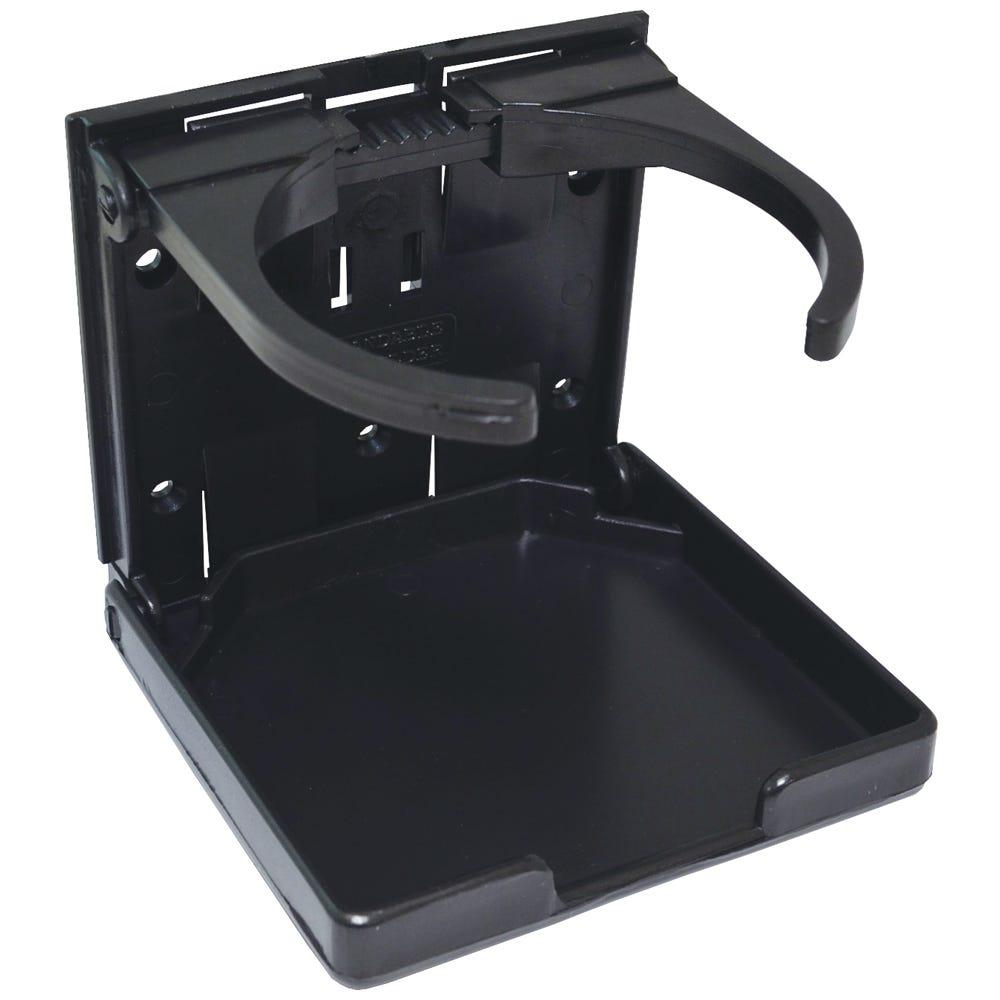 Folding Drink Holder - Black Adjustable