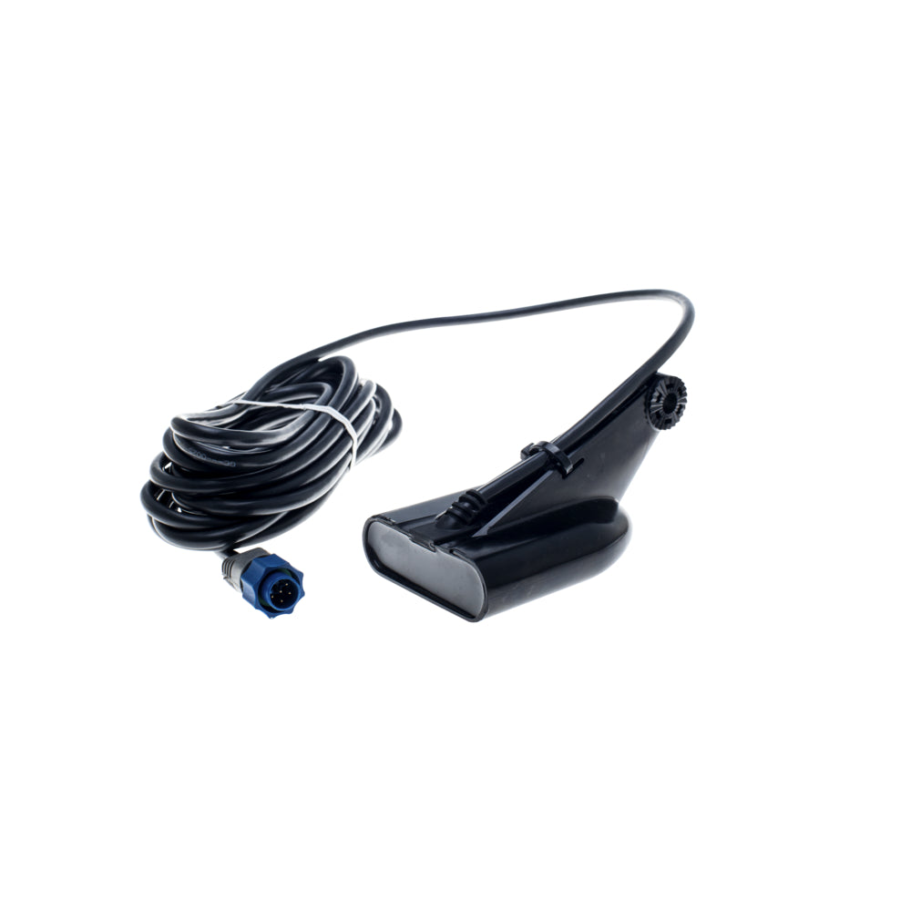 Lowrance HST-DFSBL dual-frequency transom skimmer transducer 000-0106-77