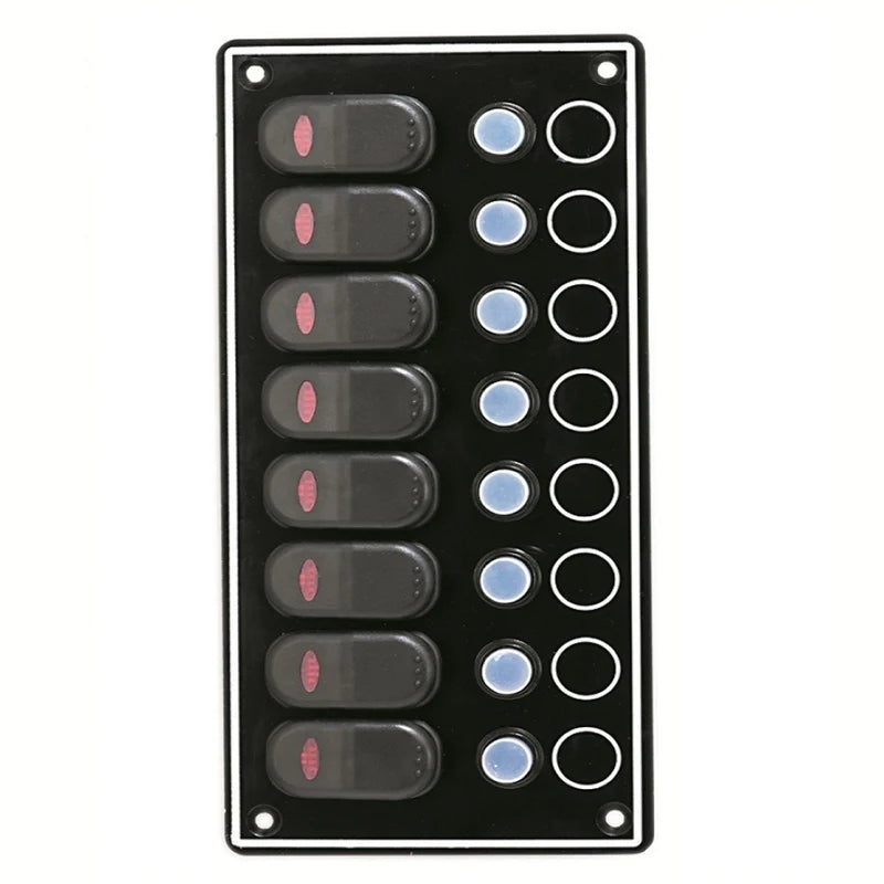 Waterproof Switch Panel 8 gang