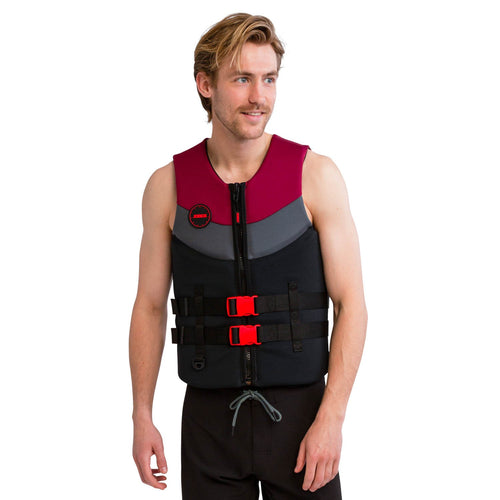 Jobe Neoprene Life Vest Men - Burgundy Red