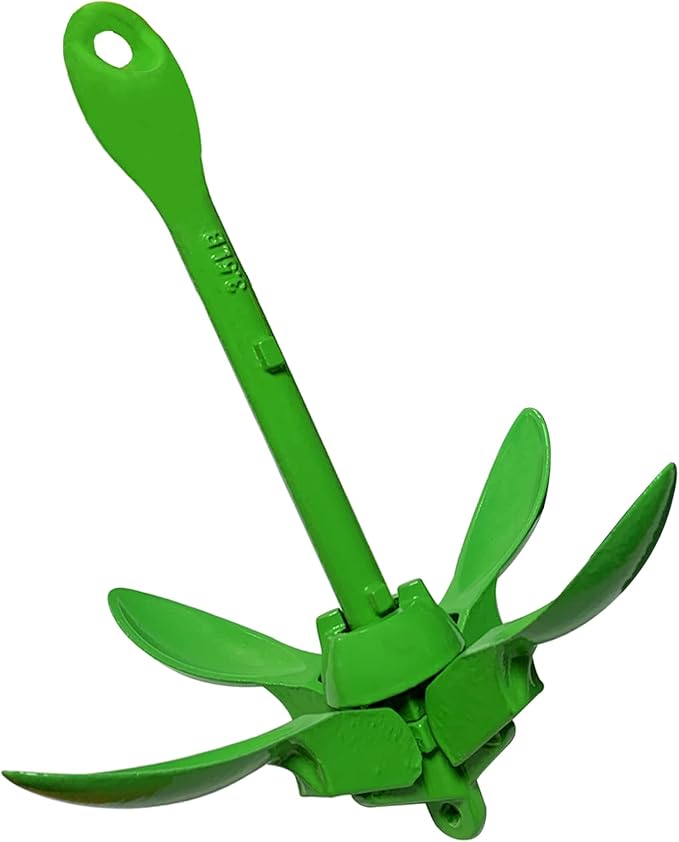 GREEN FOLDING ANCHOR