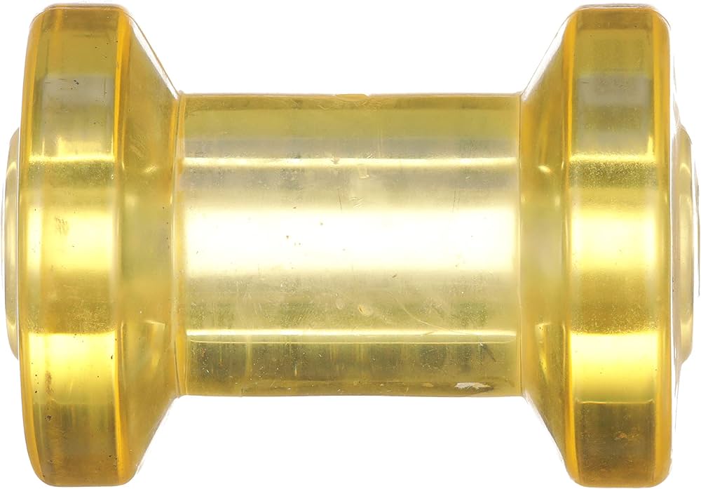 4" Poly Spool/keel Roller See Through
