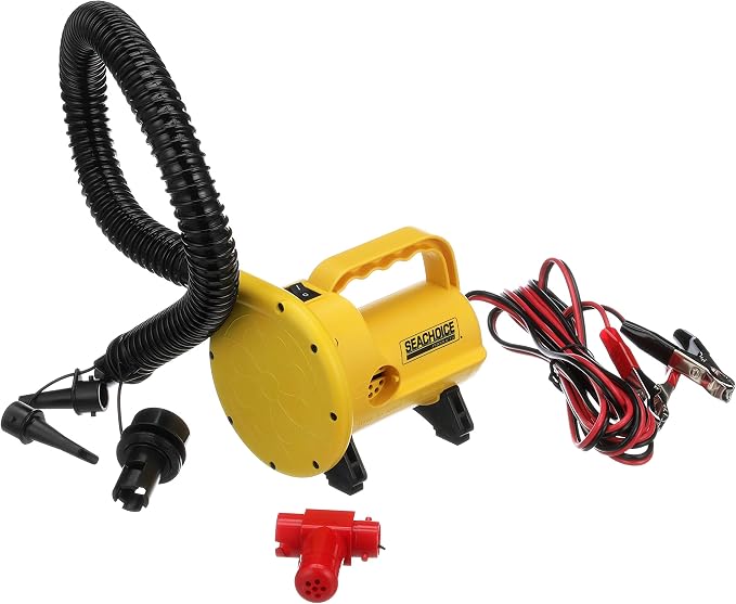 Seachoice 12V High Pressure Portable Air Pump, For Boating and General Inflatables
