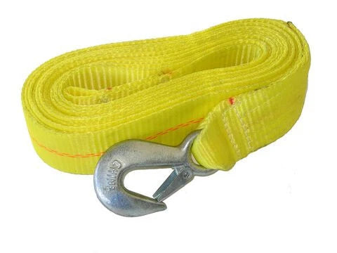 Winch Strap HD W/hook 2\"20'