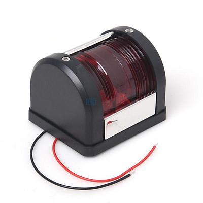 Marine Red Port Navigation Light 12V ABS Compact