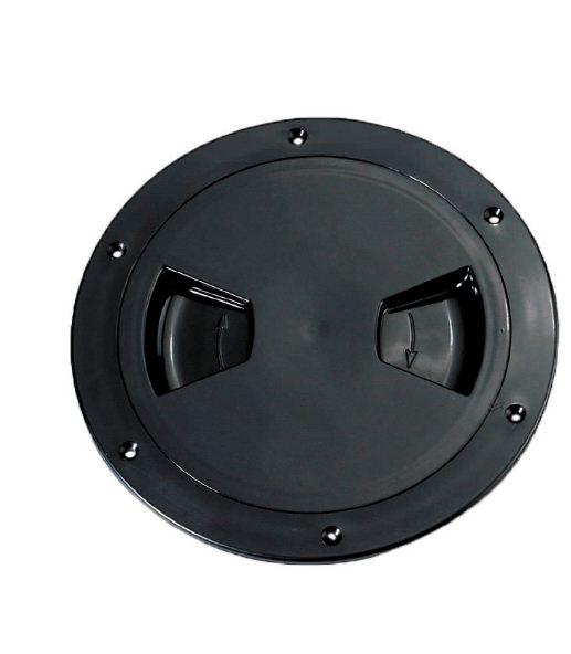 Waterproof Plastic Deck Plate Black