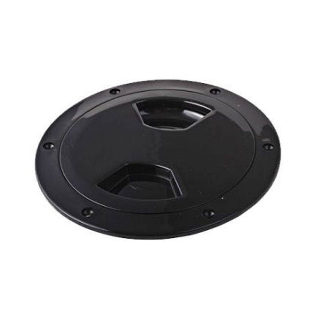 Waterproof Plastic Deck Plate Black