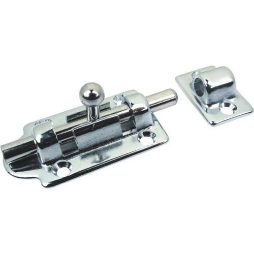 Chrome plated brass barrel bolt