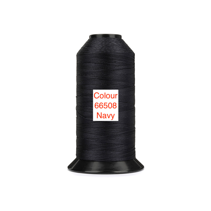 A&E SunStop T90 bonded polyester thread, 1,920 m, Navy 66508
