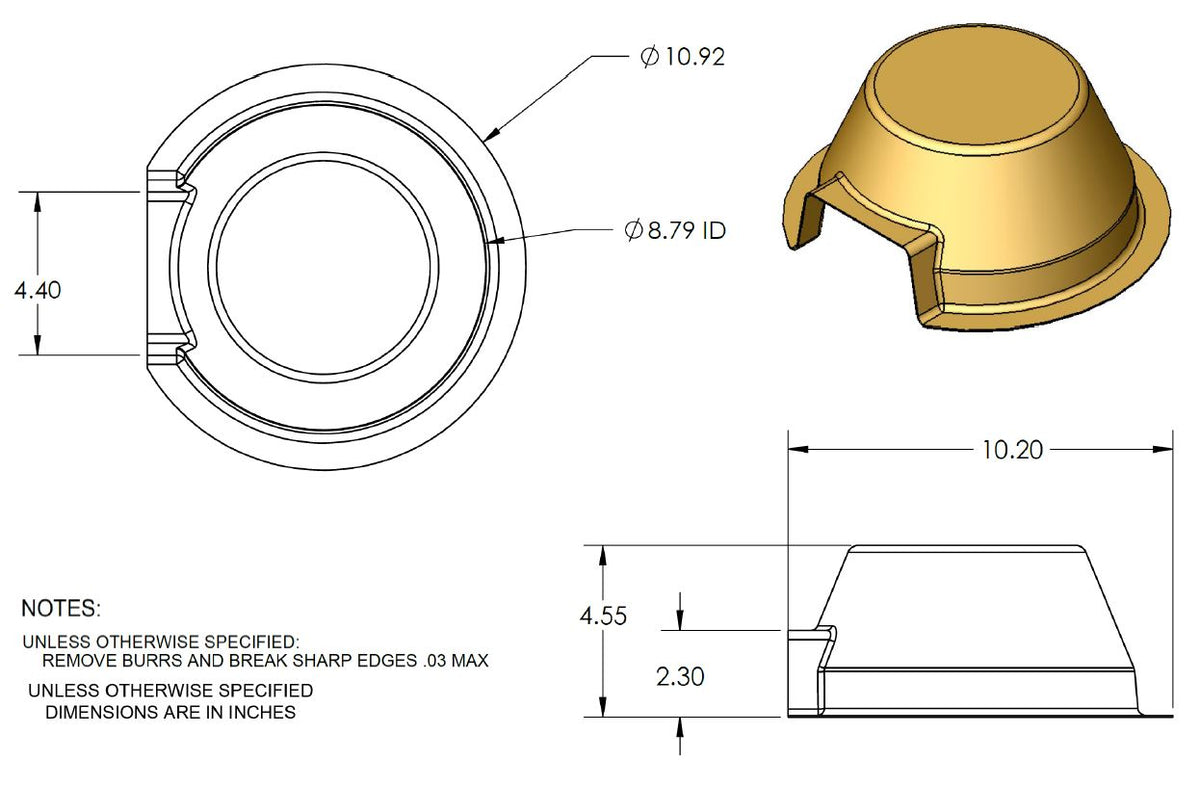 11"Speaker Back Cover/57100000