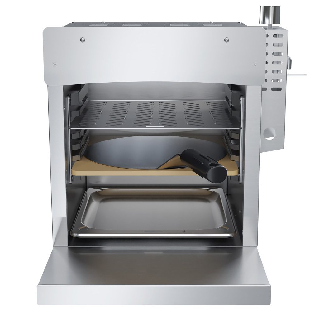 Stainless steel professional steak barbecue grill