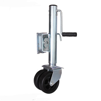 2000LBS Trailer Jack Jockey Wheel With Double Wheel