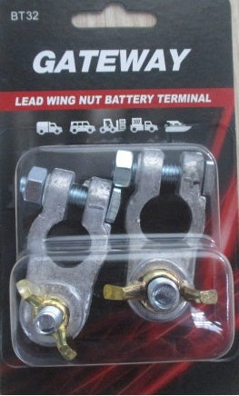 Wing Nut Lead Battery Terminal