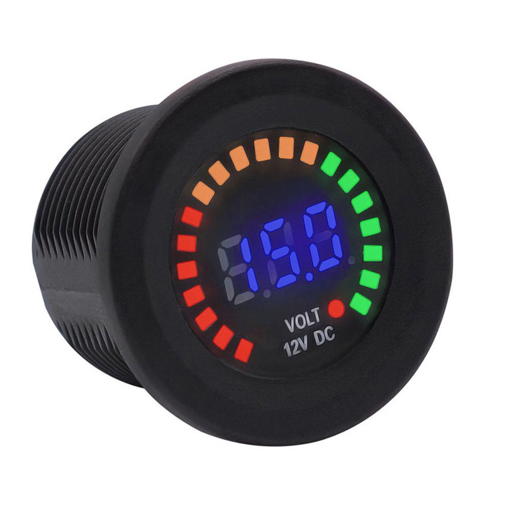 Colorful digital voltmeter 12V - 15V Volta | Falsabih Marine