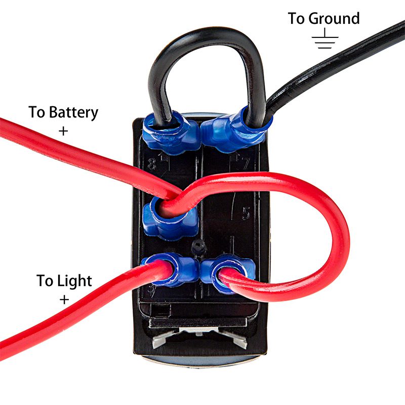 5 Pin Rocker Switch