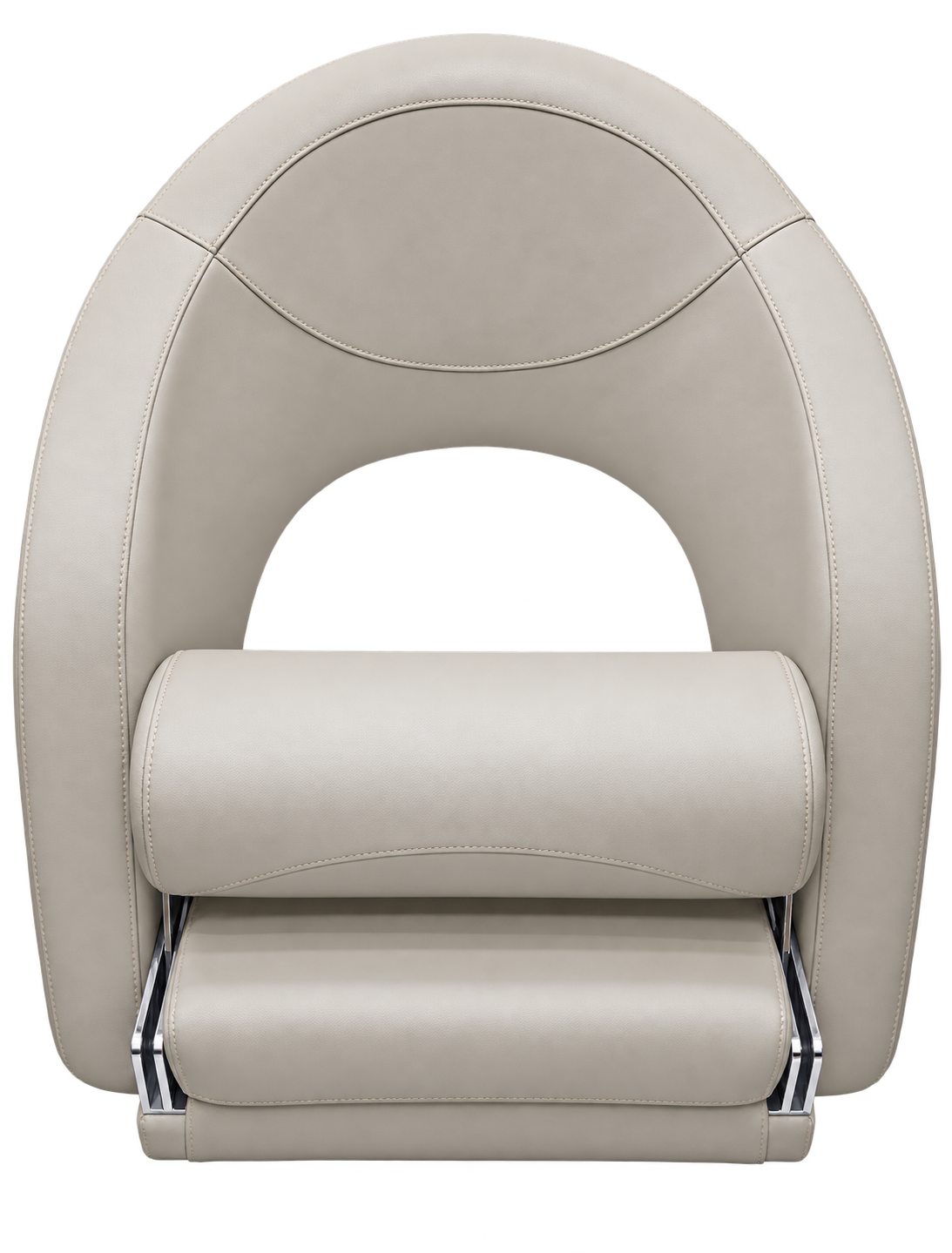 Marine M56 Low-Back Flip-Up Seat - White