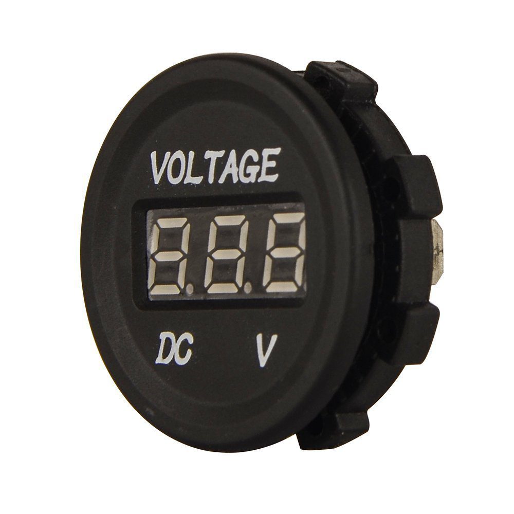 Led Indicator Voltmeter Socket