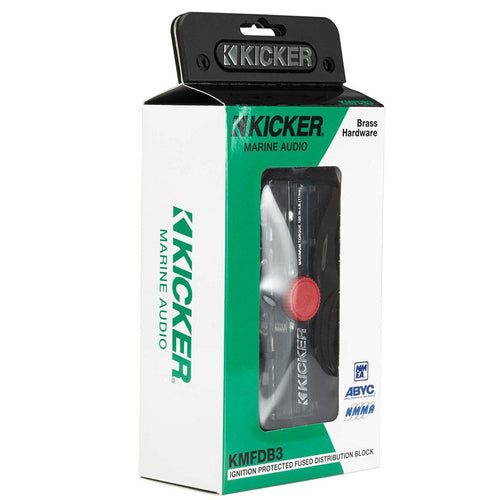 Kicker 47KMFDB3 ABYC Marine Fuse Holder and Distribution Block
