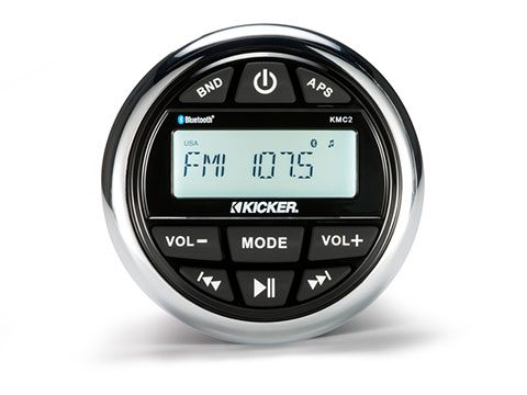 Kicker Weather Resistant Style Gauge With Bluetooth